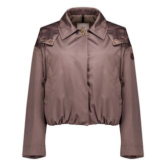 Moncler Dames, Jassen, Bruin, Maat: S