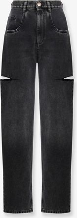 Maison Margiela Pantaloni black denim - MAISON MARGIELA - gender_Woman