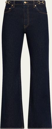 Ulla Johnson The Colette Straight-Leg Denim Jeans