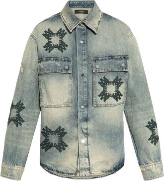 Amiri Camicia con stampa - Blu