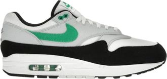 Nike Air Max 1 Sneaker in White / Stadium Green Mesh Men Low-Top