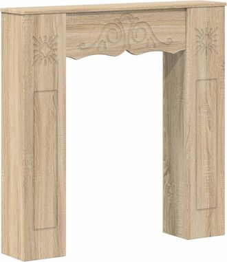 vidaXL Marco De Chimenea Roble Sonoma 102 X 20 X 102 Cm Vidaxl