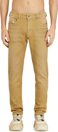 Diesel Slim Regular Waist 2062 D-Strukt Joggjeans - Jeans - Man - Beige
