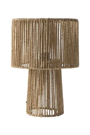 Calma House L&aacute;mpara de mesa Far Junco de mar Natural 46x30