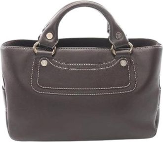 Celine Pre-owned Boogie Bag Leren Handtas - Dames - Vintage Handtas - Bruin - ONE Size - Leer - Vintage