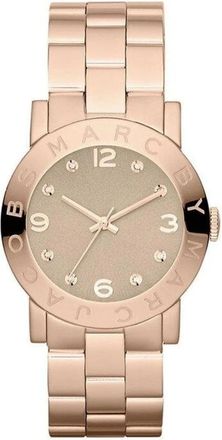 Marc Jacobs Amy Mbm 3221 Horloge - Dames - Horloges - Roze - ONE Size - Accessoires