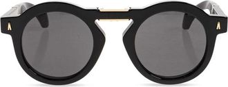 Moncler Glisse Opvouwbare Zonnebril - unisex - Zonnebrillen - Zwart - 47 MM - Accessoires