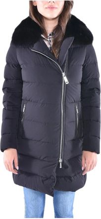 Moorer Piumino Angele-Le - Dames - Winterjassen - Zwart - M - Jassen