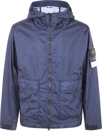Stone Island Hombre, Chaquetas, Azul, Talla: L