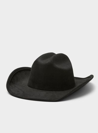 Simons Womens Peachskin cowboy hat
