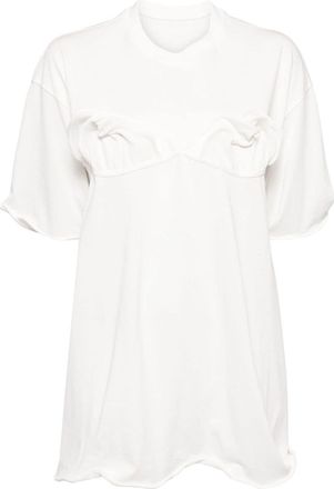 JNBY wired T-shirt - women - Cotton - S - White