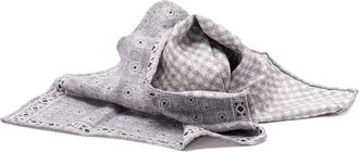 Brunello Cucinelli Zijden sjaal met patroon - Grijs