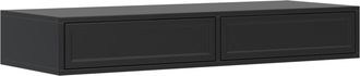 Selsey Selsey Velveto - Consola Con Dos Cajones - 110 Cm - Negro
