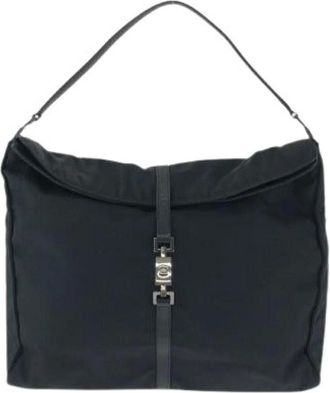 Gucci Pre-owned Shoulder Bags, female, Black, Size: ONE SIZE Pre-owned Vintage Shoulder Bag