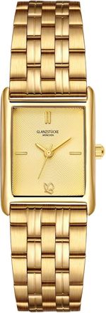 Glanzst&uuml;cke M&uuml;nchen Womens Glanzst&frac14;cke M&frac14;nchen Quarzuhr - Gold Metal - One Size