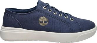 Timberland Sneakers, male, Blue, Size: 9 US Tessuto Sneaker