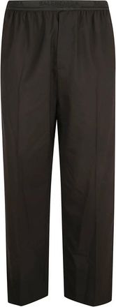 Balenciaga Elastische broek - Heren - Straight fit broeken - Zwart - S - Broeken
