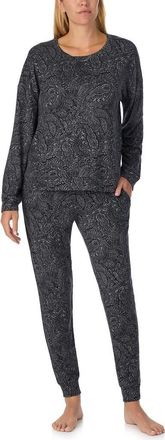Sanctuary Long Pajamas in Grey Print at Nordstrom Rack, Size X-Large