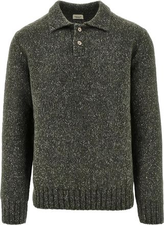 Gallia Maglione con effetto screziato - Verde