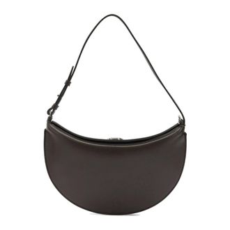 Jacquemus Shoulder Bags, female, Brown, ONE SIZE, Le Petit Ovalo Clutch