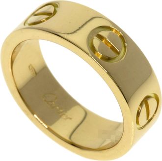 Cartier Yellow Gold (18K) Band Ring (Pre-Owned)