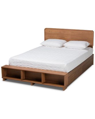 Baxton Studio Dnu Baxton Studio Vita 4-Drawer Queen Platform Storage Bed
