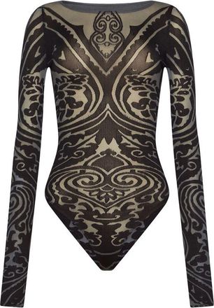 Wolford Paisley Tattoo String Body