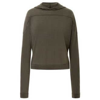 super.natural Asana Crossed Back Hoodie f&uuml;r Damen | braun