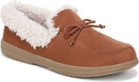 Vionic Claribel Faux Shearling Lined Slipper in Tan at Nordstrom Rack, Size 8.5