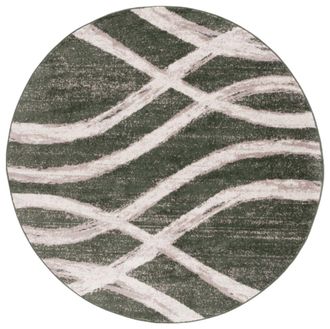 Safavieh Alfombra polipropileno beige/gris 183 x 183 cm
