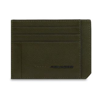 Piquadro Heren, Accessoires, Groen, Maat: ONE Size Leer