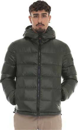 Peuterey Honovalkslinear 04 quilted jacket - Heren - Gewatteerde jassen - Groen - 2XL - Jassen