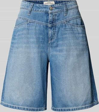 Cambio Loose Fit Jeansshorts aus reiner Baumwolle Modell ELIN in Jeansblau, Gr&ouml;&szlig;e 32