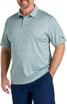 adidas Big & Tall Ultimate 365 Mesh Performance Polo Shirt in Wonder Sage at Nordstrom, Size Xx-Large