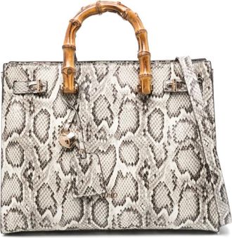 Liu Jo Borsa tote con stampa pelle di serpente - Toni neutri