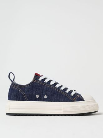 スニーカー DSQUARED2 Rider leather low-top sneakers Panna rosso blu Dsquared2 Rider Leather Low-top Sneakers | italist