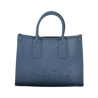 Mario Valentino Tassen, Dames, Blauw, ONE Size, Polyurethane Handbag