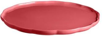Emile Henry Madeleine Round Serving Plate, 12.2-Inch in Rose at Nordstrom