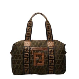 Fendi Pre-owned Weekend Bags, female, Brown, Size: ONE SIZE Pre-owned Vintage Weekend Bag