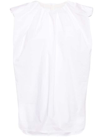 JNBY T-shirt con ruches - Bianco