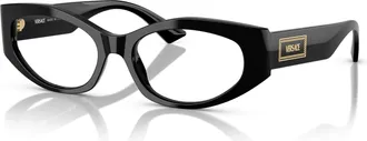 Versace Demo Cat Eye Ladies Eyeglasses VE3369F GB1 53