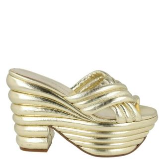 Ferragamo Ferragamo Rey Sculptural Platform Sandals