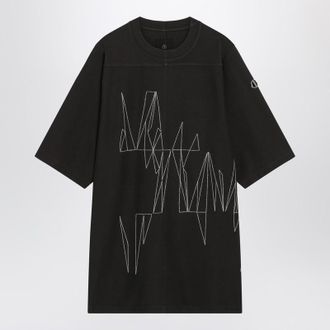 Rick Owens Mud-colored Jumbo cotton T-shirt