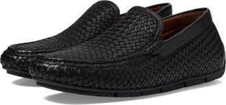 Johnston & Murphy Baldwin Woven Venetian Driver Mens Shoes Black : 10.5 M, Leather