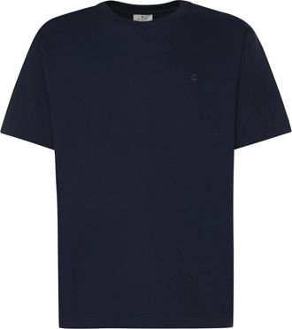 Etro T-Shirts - Heren - T-shirts - Blauw - S - Tops