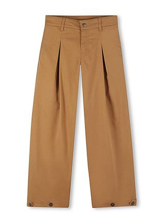 Givenchy Wide-Leg Trousers With Patch Detail
