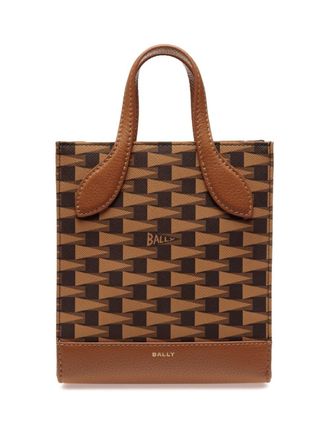Bally Shopper met print - Bruin