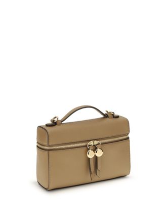 Tory Burch Romy Slim Top Handle Bag - Beige