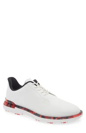 G/Fore Gallivanter Golf Shoe in Snow /Lava at Nordstrom, Size 11.5