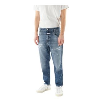 Closed Closed, Loose-fit Jeans, male, Blue, Size: W31 L30 Straight Jeans